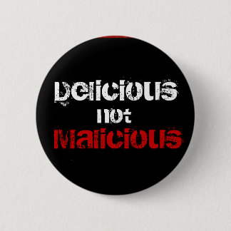 Delicious niet kwaadaardig ronde button 5,7 cm