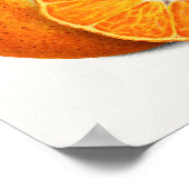 Delicious Oranje tangerinevruchten Poster (Hoek)