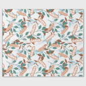 Delicious Organic Wheat Baguette Pattern Cadeaupapier (Vlak)