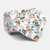 Delicious Organic Wheat Baguette Pattern Stropdas (Opgerold)