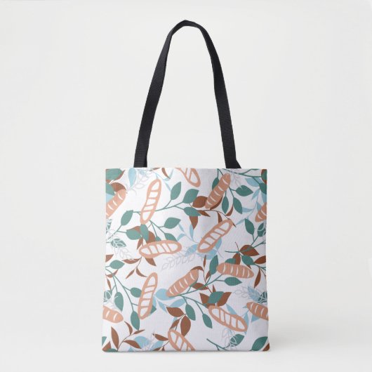 Delicious Organic Wheat Baguette Pattern Tote Bag (Voorkant)