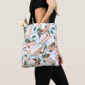 Delicious Organic Wheat Baguette Pattern Tote Bag (Dichtbij)