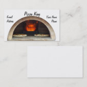 Delicious Oven Bked Pizza Visitekaartje (Voorkant / Achterkant)