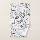 Delicious patroon bad handdoek (Handdoek)