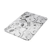 Delicious patroon badmat (Gekanteld)