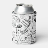 Delicious patroon blikjeskoeler (Blikje Voorkant)