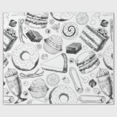 Delicious patroon cadeaupapier (Vlak)