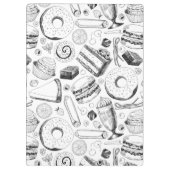 Delicious patroon klembord (Achterkant)