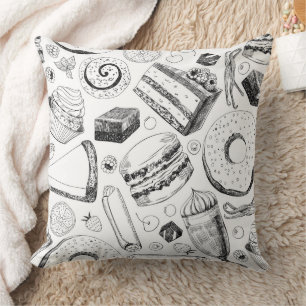 Delicious patroon kussen