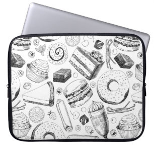 Delicious patroon laptop sleeve