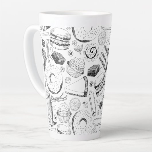 Delicious patroon latte mok (Linkerhoek)