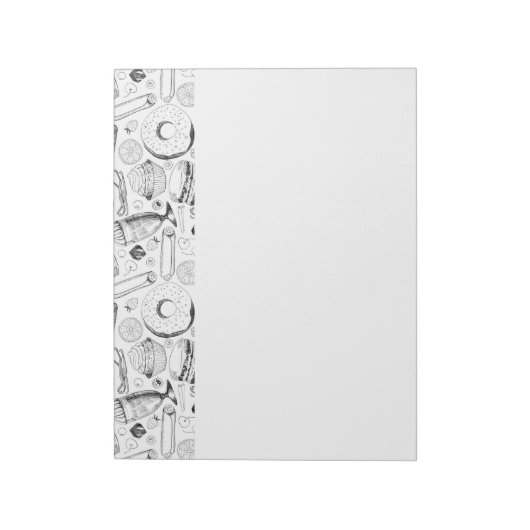 Delicious patroon notitieblok (Linkerzijde)