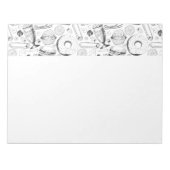 Delicious patroon notitieblok (Voorkant)