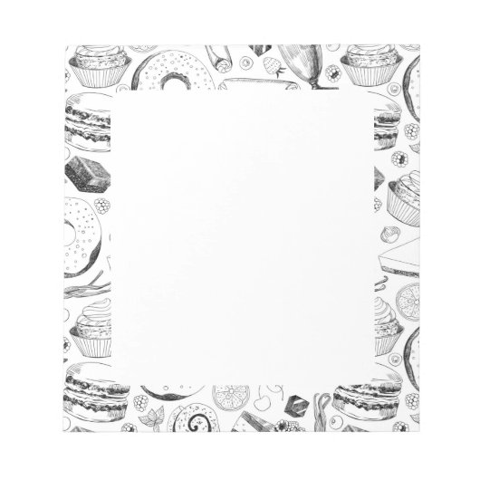 Delicious patroon notitieblok (Voorkant)