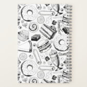 Delicious patroon notitieboek (Achterkant)