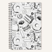 Delicious patroon notitieboek (Voorkant)