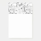 Delicious patroon post-it® notes (Voorkant)