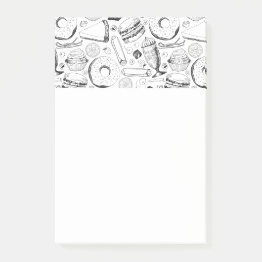 Delicious patroon post-it® notes (Voorkant)