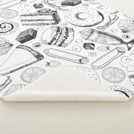 Delicious patroon sherpa deken (3/4)