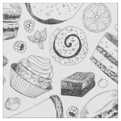 Delicious patroon stof (Close Up)