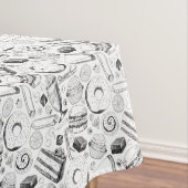 Delicious patroon tafelkleed (Voorbeeld)