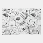 Delicious patroon theedoek (Horizontaal)