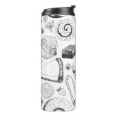 Delicious patroon thermosbeker (Gedraaid links)