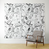 Delicious patroon wandkleed (In Situ (horizontaal))