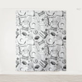 Delicious patroon wandkleed (Voorkant)