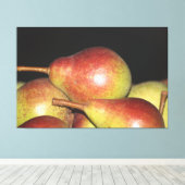Delicious Pears Canvas Afdruk (Insitu (Houten vloer))