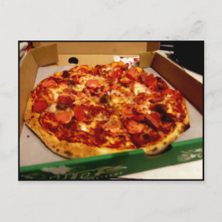 Delicious Pizza Briefkaart