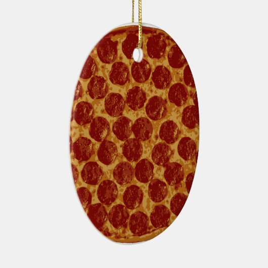 Delicious Pizza Pie Keramisch Ornament (Rechts)