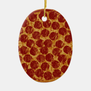Delicious Pizza Pie Keramisch Ornament