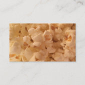Delicious Popcorn Visitekaartje (Voorkant)