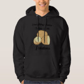 Delicious Potatoes Ironic Quote Hobby Chef Cooking Hoodie (Voorkant)