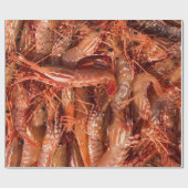 Delicious Prawns Cadeaupapier (Vlak)