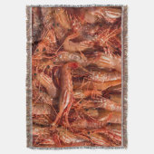 Delicious Prawns Deken (Voorkant Verticaal)