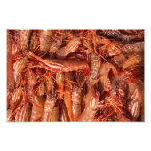 Delicious Prawns Foto Afdruk (Voorkant)