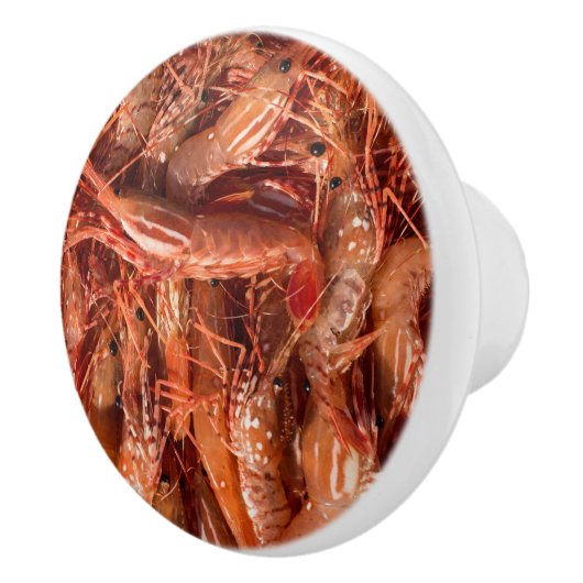 Delicious Prawns Keramische Knop (Rechts)