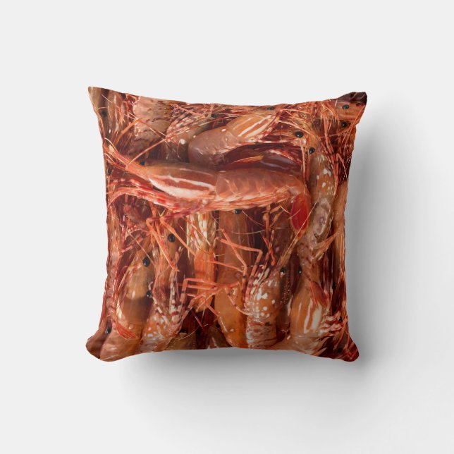 Delicious Prawns Kussen (Voorkant)