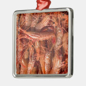 Delicious Prawns Metalen Ornament (Links)