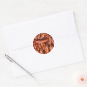 Delicious Prawns Ronde Sticker (Envelop)