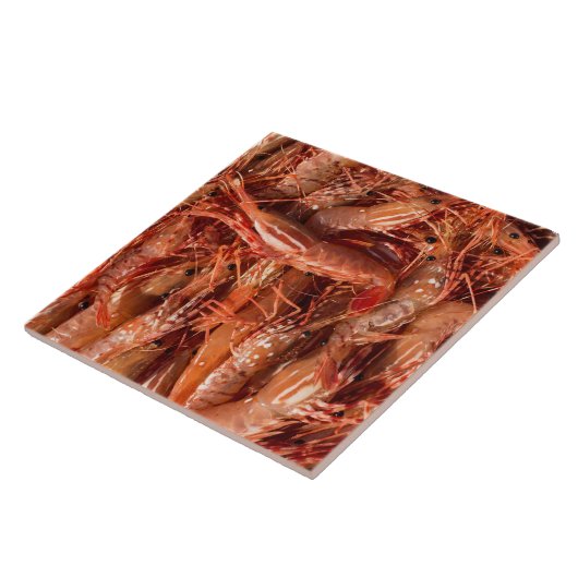 Delicious Prawns Tegeltje (Zijkant)