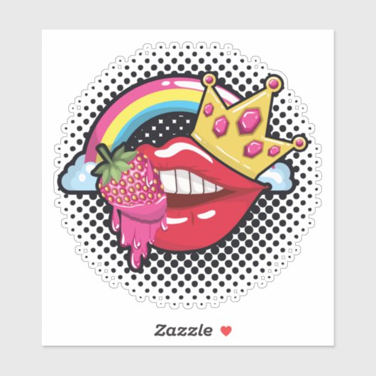 Delicious Princess Sticker (Vel)