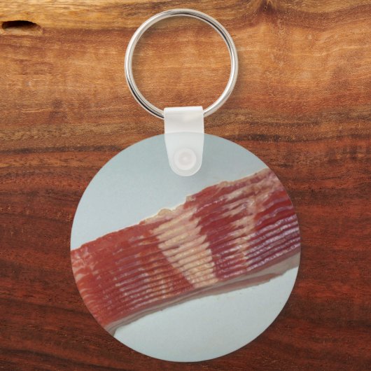 Delicious Raw bacon Sleutelhanger (Voorkant)