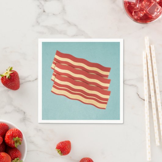 Delicious Retro Bacon Servet (Insitu)