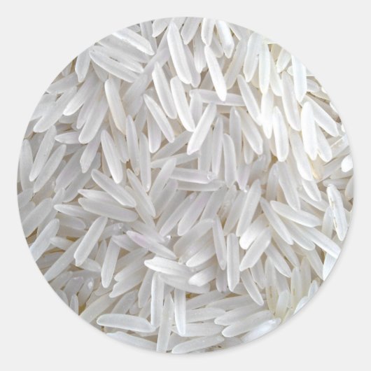 Delicious Rice Ronde Sticker (Voorkant)
