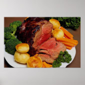 Delicious Roast beef Poster (Voorkant)