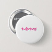 Delicious Ronde Button 5,7 Cm (Voorkant /achterkant)