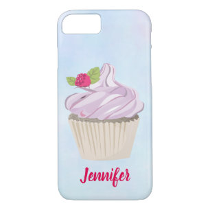 Delicious roze koekjesgebak op top Custom Case-Mate iPhone Case